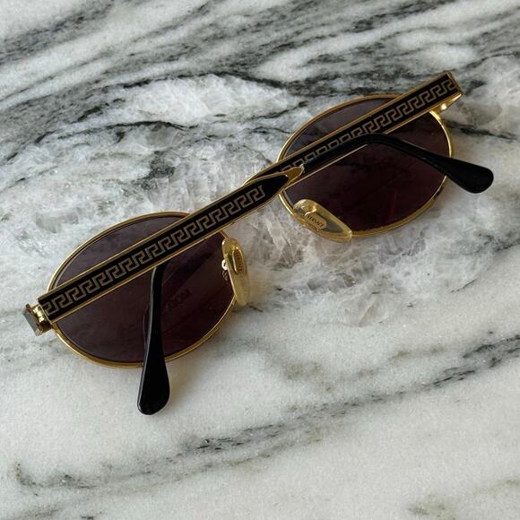 Gianni Versace Sunglasses Vintage NOS - Mod. S58 - Col. 16 M - Rare - Picture 2 of 11